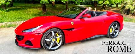 Ferrari rental Rome