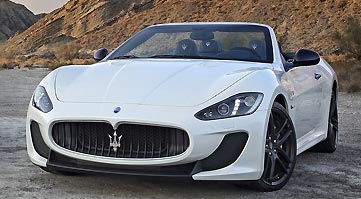 Rent a Maserati Gran Cabrio in Italy