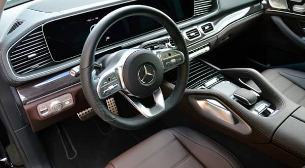 Mercedes GLS Class color Black for rent
