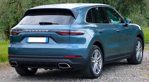 Rent a Porsche Cayenne in Florence Tuscany Italy