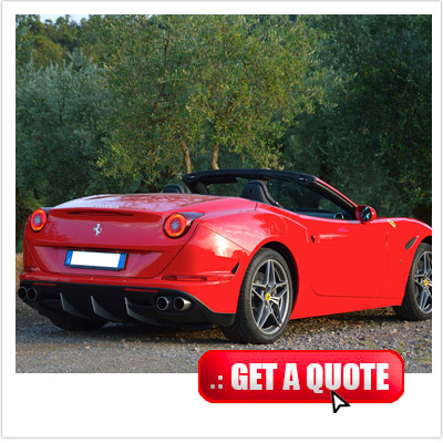 Ferrari California T for rent Italy exterior
