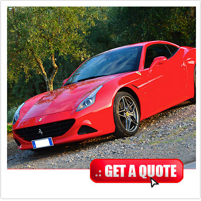 Ferrari California T for rent Italy exterior