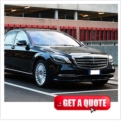 Mercedes S class for rent Italy interior