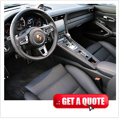 Porsche 911 Turbo S for rent Italy front
